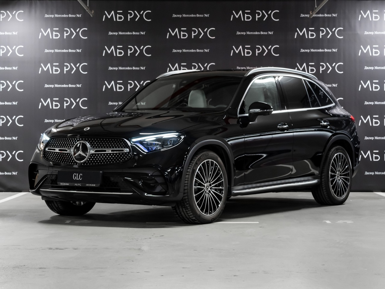 Автомобиль Mercedes-Benz GLC II поколение (X254) 2.0 AT 4Matic (258 л.с.) Base Чёрный 2025 