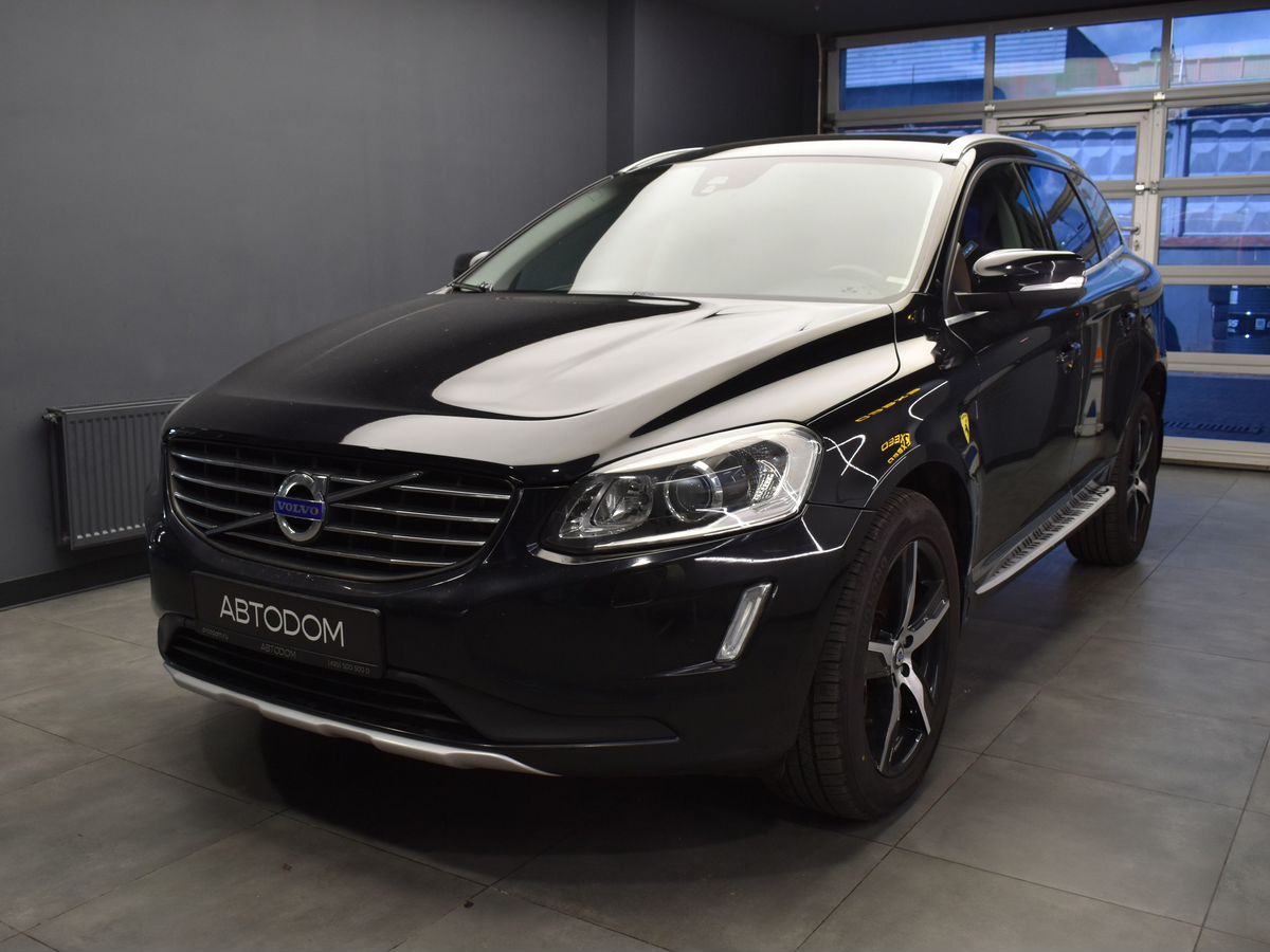 Volvo XC60 I [рестайлинг] 2.4d AT 4WD (181 л.с.) Base Чёрный 2014 с пробегом 252 486 км