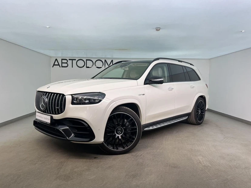 Mercedes-Benz GLS AMG II поколение (X167) 63 AMG 4.0 AT 4Matic (612 л.с.) AMG Белый 2020 с пробегом 84 461 км