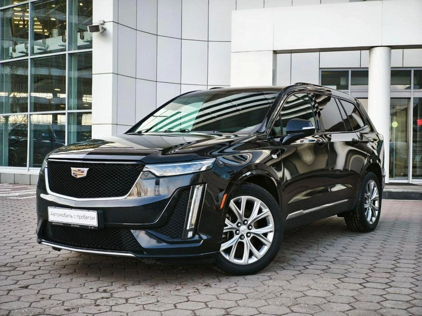 Автомобиль Cadillac XT6 I поколение 2.0 AT 4WD (200 л.с.) Base Чёрный 2020 с пробегом 123 965 км
