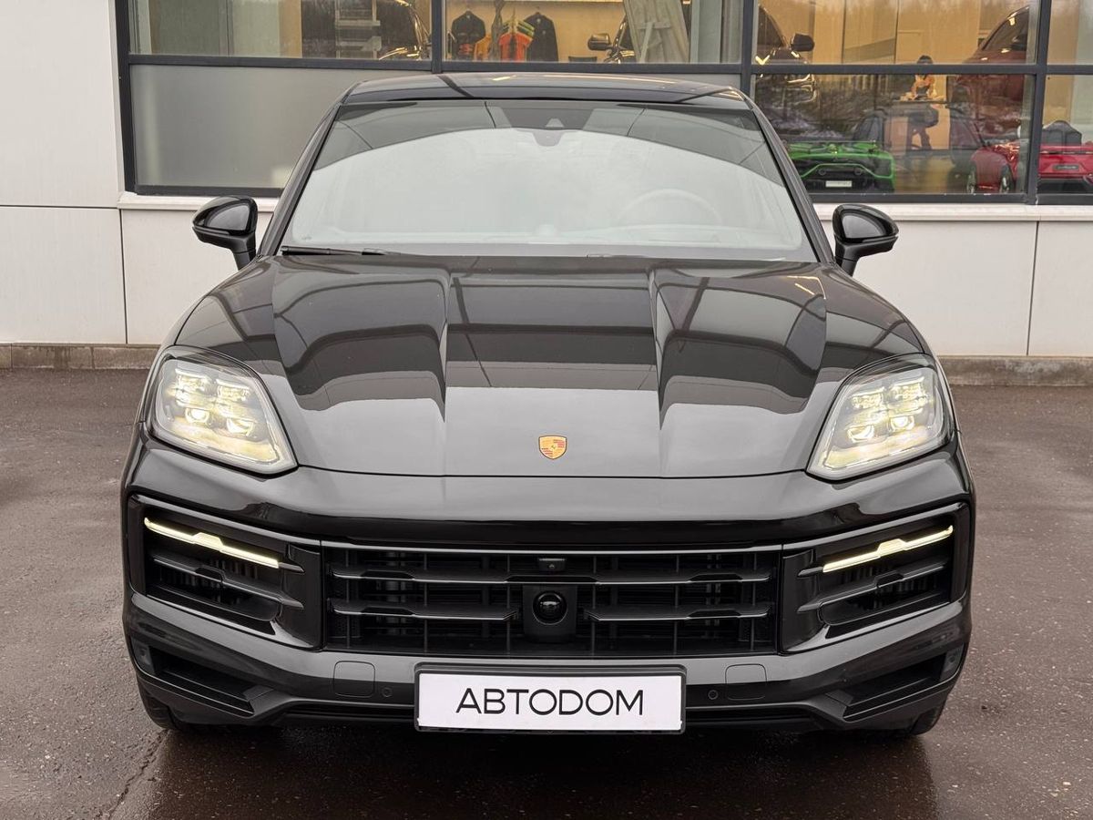 Автомобиль Porsche Cayenne III [рестайлинг] 3.0 AT 4WD (353 л.с.) Coupé Чёрный 2025 с пробегом 30 км