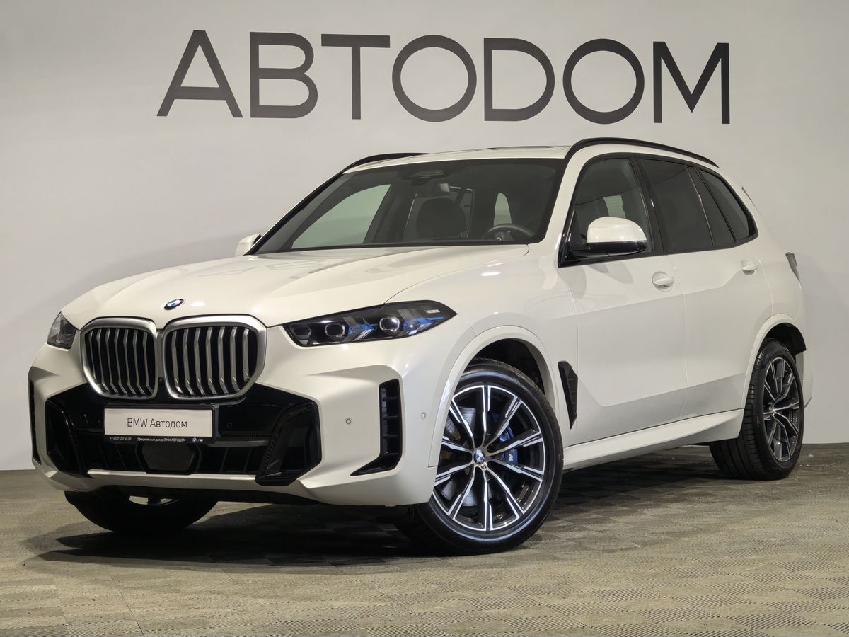 BMW X5 IV (G05) [рестайлинг] 3.0d AT 4WD (286 л.с.) M Sport Pro Белый 2024 с пробегом 11 961 км