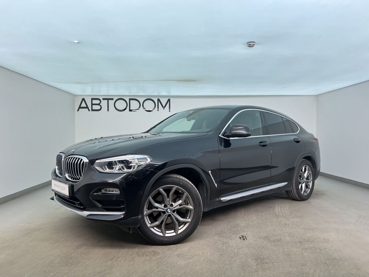 BMW X4 II поколение (G02) 2.0d AT 4WD (190 л.с.) xLine Чёрный 2019 с пробегом 65 324 км