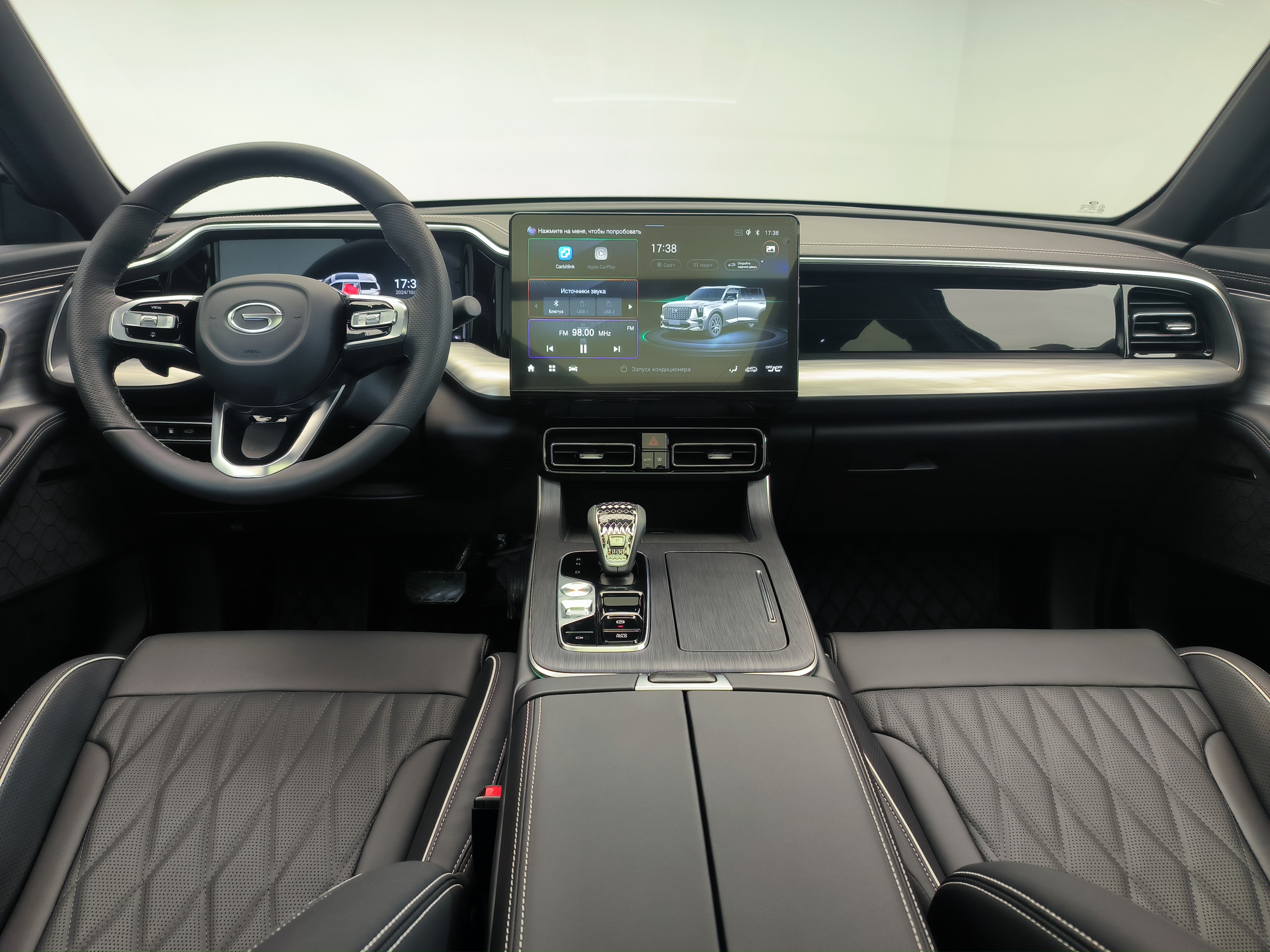 Автомобиль GAC GS8 II поколение 2.0 AT 4WD (231 л.с.) GT Серебристый 2025 