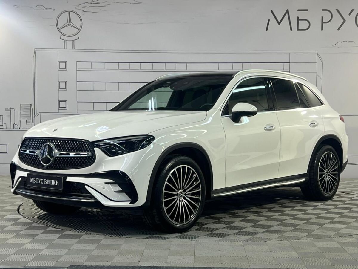 Автомобиль Mercedes-Benz GLC II поколение (X254) 2.0 AT 4Matic (258 л.с.) Base Белый 2023 с пробегом 10 337 км