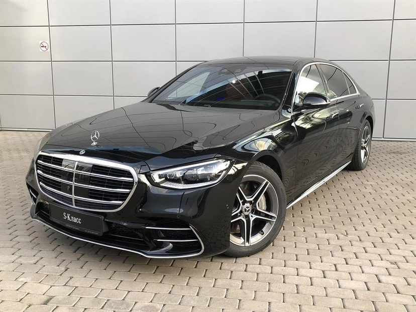 Автомобиль Mercedes-Benz S-Класс VII поколение (W223) 580 4.0 AT 4Matic (503 л.с.) Premium Чёрный 2021