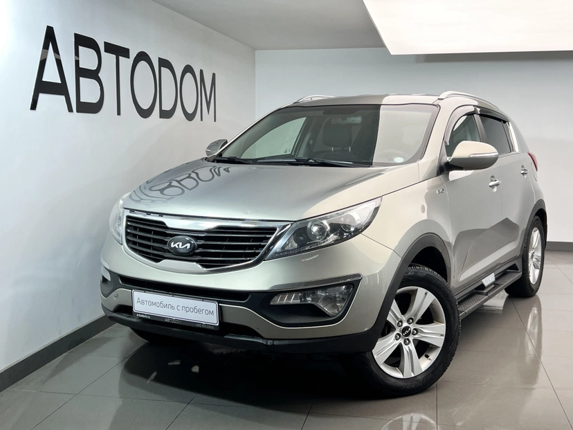 Автомобиль Kia Sportage III поколение 2.0 AT 4WD (150 л.с.) Base Чёрный 2011 с пробегом 211 012 км