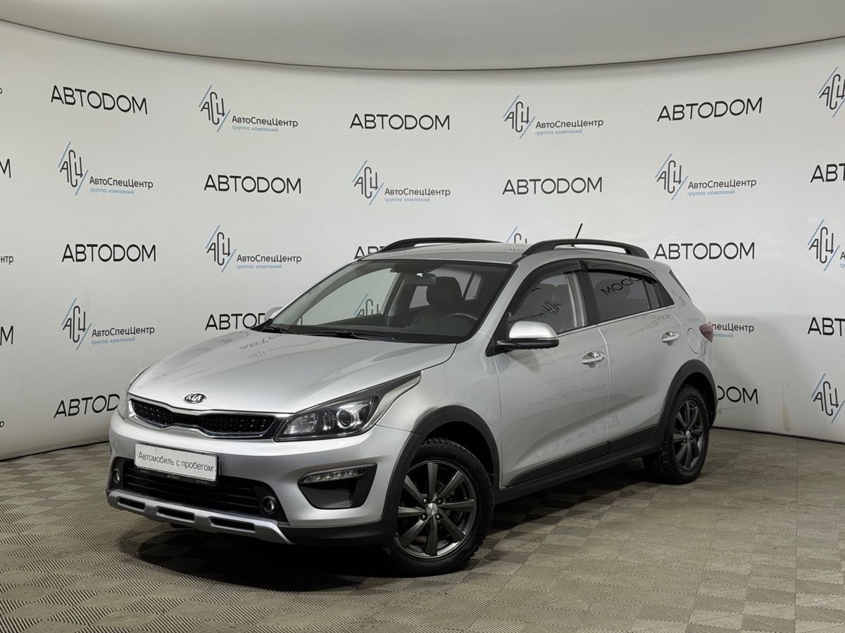 Автомобиль Kia Rio IV поколение 1.6 AT (123 л.с.) Prestige Серебристый 2020 с пробегом 61 167 км