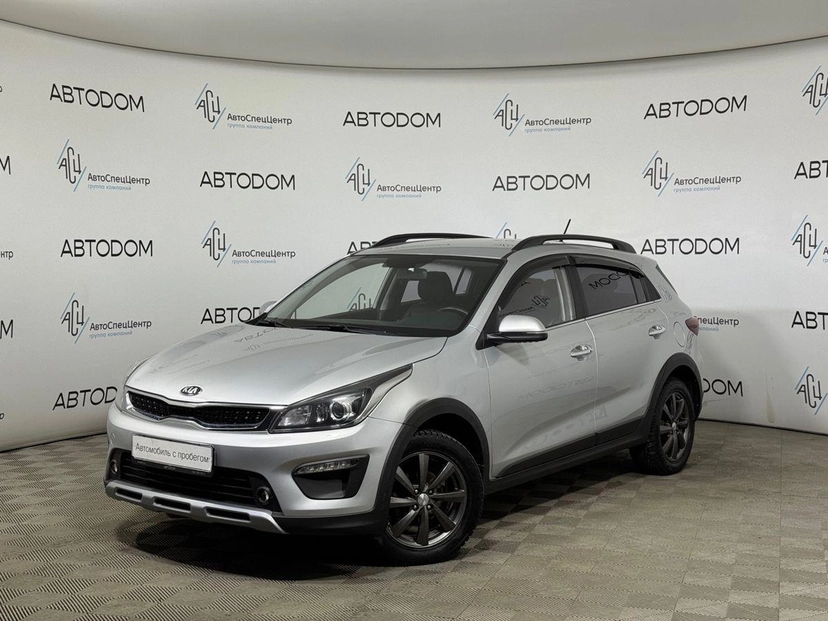 Автомобиль Kia Rio IV поколение 1.6 AT (123 л.с.) Prestige Серебристый 2020 с пробегом 61 167 км