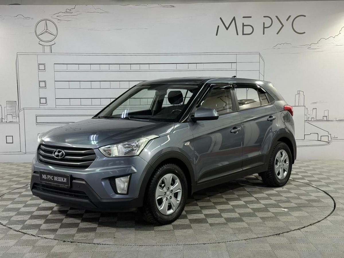 Автомобиль Hyundai Creta I поколение 1.6 MT (123 л.с.) Start Серый 2019 с пробегом 173 000 км