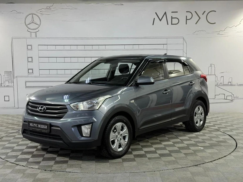 Автомобиль Hyundai Creta I поколение 1.6 MT (123 л.с.) Start Серый 2019 с пробегом 173 000 км