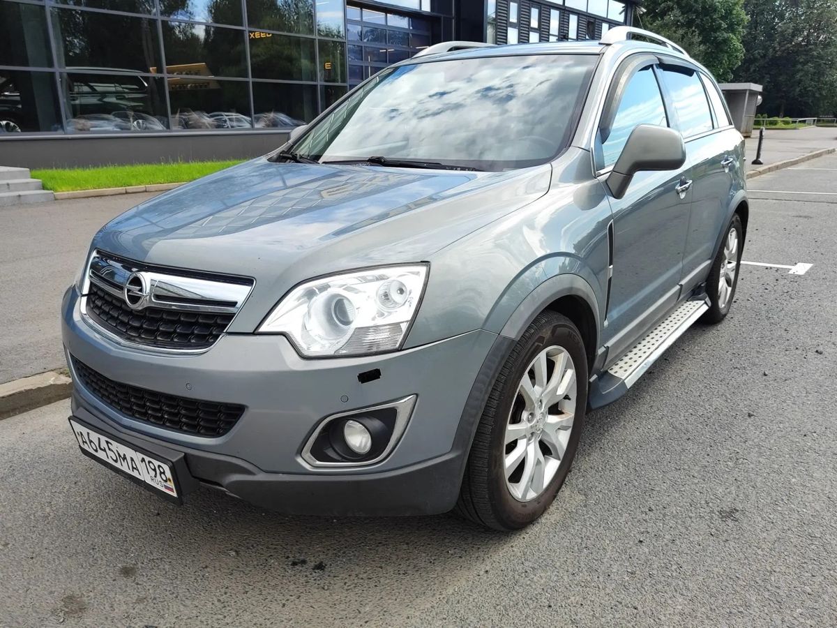 Opel Antara I [рестайлинг] 2.2d AT 4WD (184 л.с.) Cosmo Серый 2013 с пробегом 212 943 км