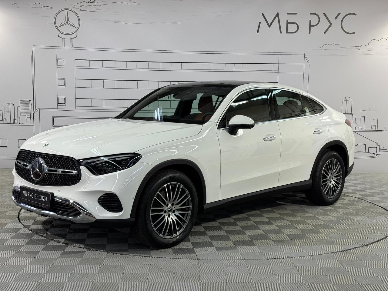 Автомобиль Mercedes-Benz GLC coupe II поколение (C254) 2.0 AT 4Matic (258 л.с.) Base Белый 2025 