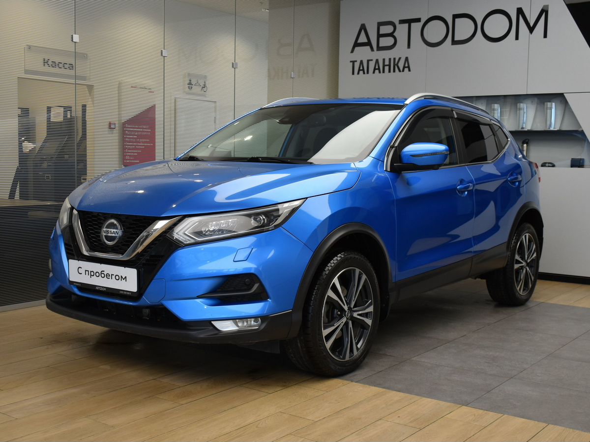 Nissan Qashqai II [рестайлинг] 2.0 CVT 4WD (144 л.с.) LE (2019-2020) Голубой 2019 с пробегом 135 259 км
