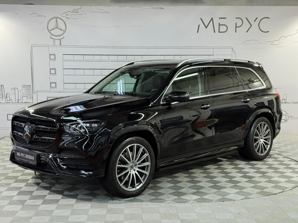 Автомобиль Mercedes-Benz GLS II поколение (X167) 400 2.9d AT 4Matic (330 л.с.) Luxury Чёрный 2020 с пробегом 44 460 км