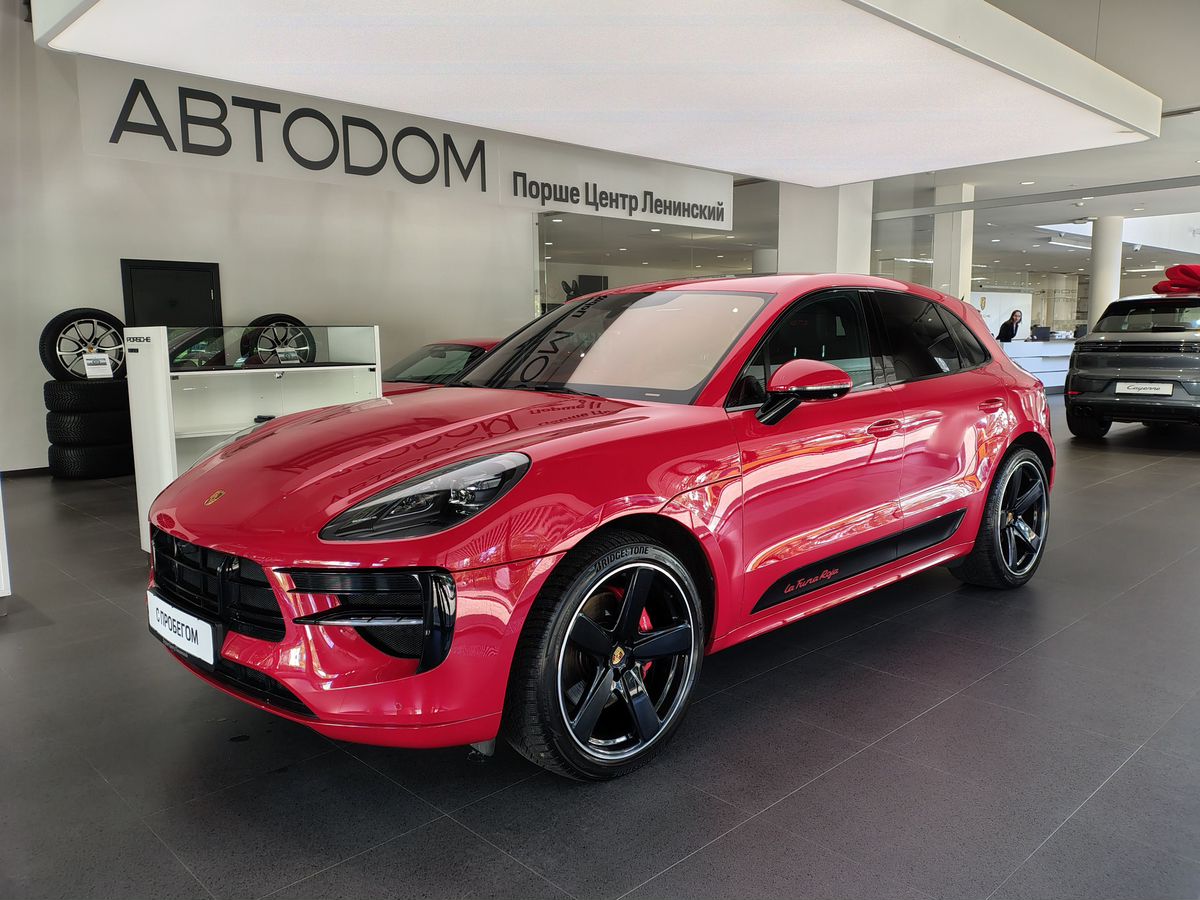 Porsche Macan I [рестайлинг] GTS 2.9 AMT 4WD (380 л.с.) GTS Красный 2020 с пробегом 26 567 км