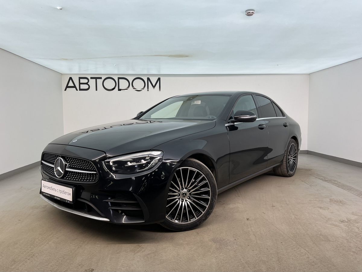 Автомобиль Mercedes-Benz E-Класс V поколение (W213/S213/C238) 200 2.0d AT (150 л.с.) Особая серия Чёрный 2020 с пробегом 178 511 км