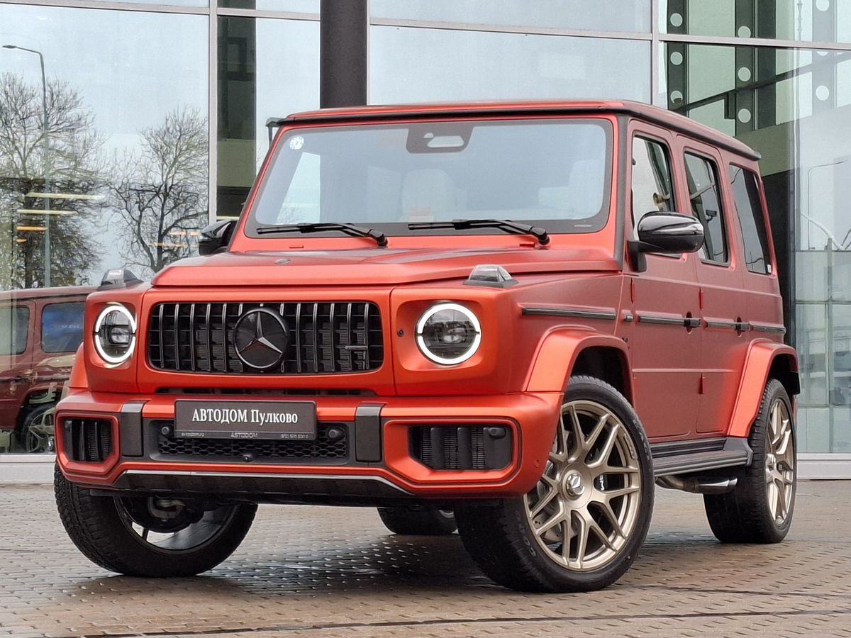 Mercedes-Benz G-Класс AMG II (W463) [рестайлинг] G 63 4.0 AT 4Matic (585 л.с.) AMG G 63 Оранжевый 2026 