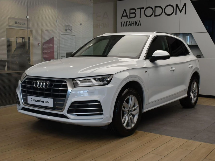 Audi Q5 II поколение (FY) 2.0 AMT 4WD (249 л.с.) Advance Белый 2020 с пробегом 88 135 км