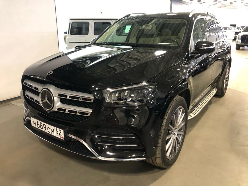 Автомобиль Mercedes-Benz GLS II поколение (X167) 400 2.9d AT 4Matic (330 л.с.) Luxury Чёрный 2019 с пробегом 36 833 км