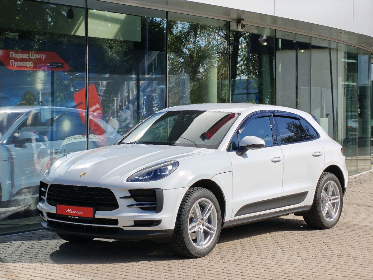 Porsche Macan I [рестайлинг] 2.0 AMT 4WD (252 л.с.) Base Белый 2020 с пробегом 25 000 км