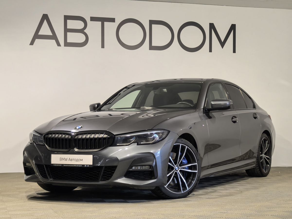 BMW 3 серии VII поколение (G20/G21/G28) 320 2.0d AT 4WD (190 л.с.) M Sport Pro Серый 2022 с пробегом 27 207 км