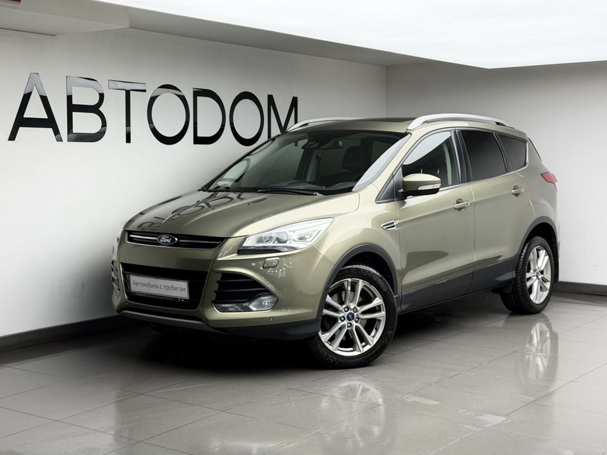 Ford Kuga II поколение 1.6 AT 4WD (182 л.с.) Titanium Plus Серый 2013 с пробегом 109 046 км
