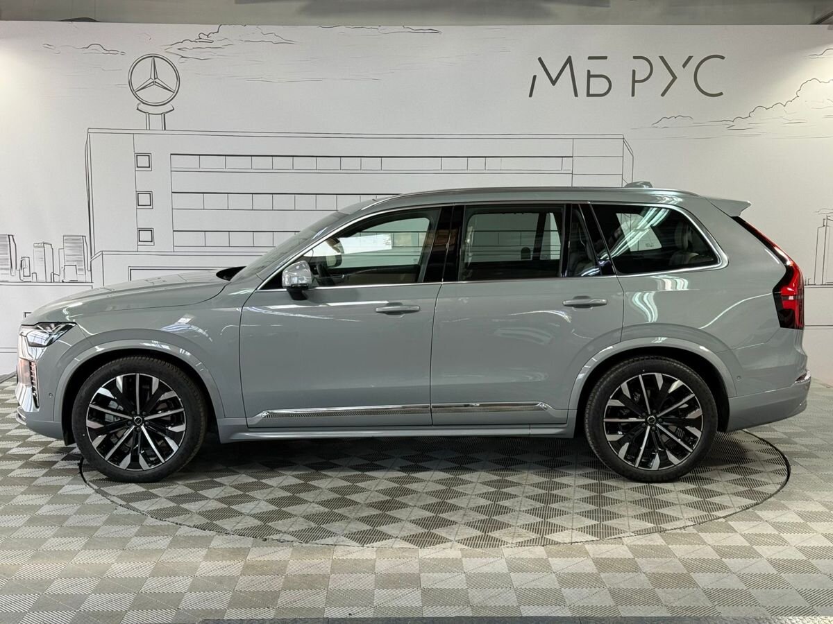 Автомобиль Volvo XC90 II [2-й рестайлинг] 2.0 AT 4WD (300 л.с.) Ультра / Ultra Серый 2025 с пробегом 25 км