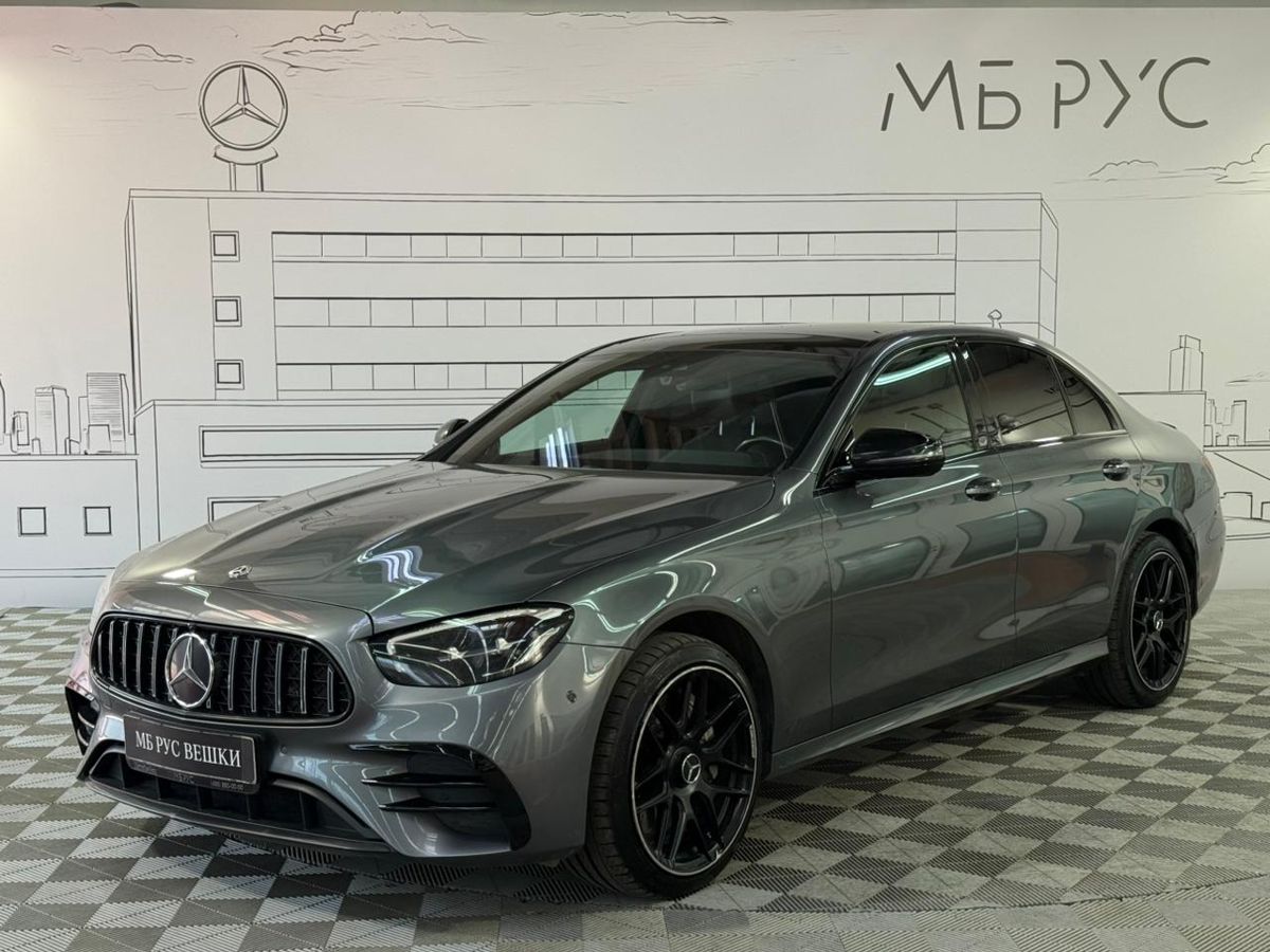 Mercedes-Benz E-Класс V (W213/S213/C238) [рестайлинг] 2.9d AT 4Matic (249 л.с.) Sport Plus Серый 2021 с пробегом 63 391 км
