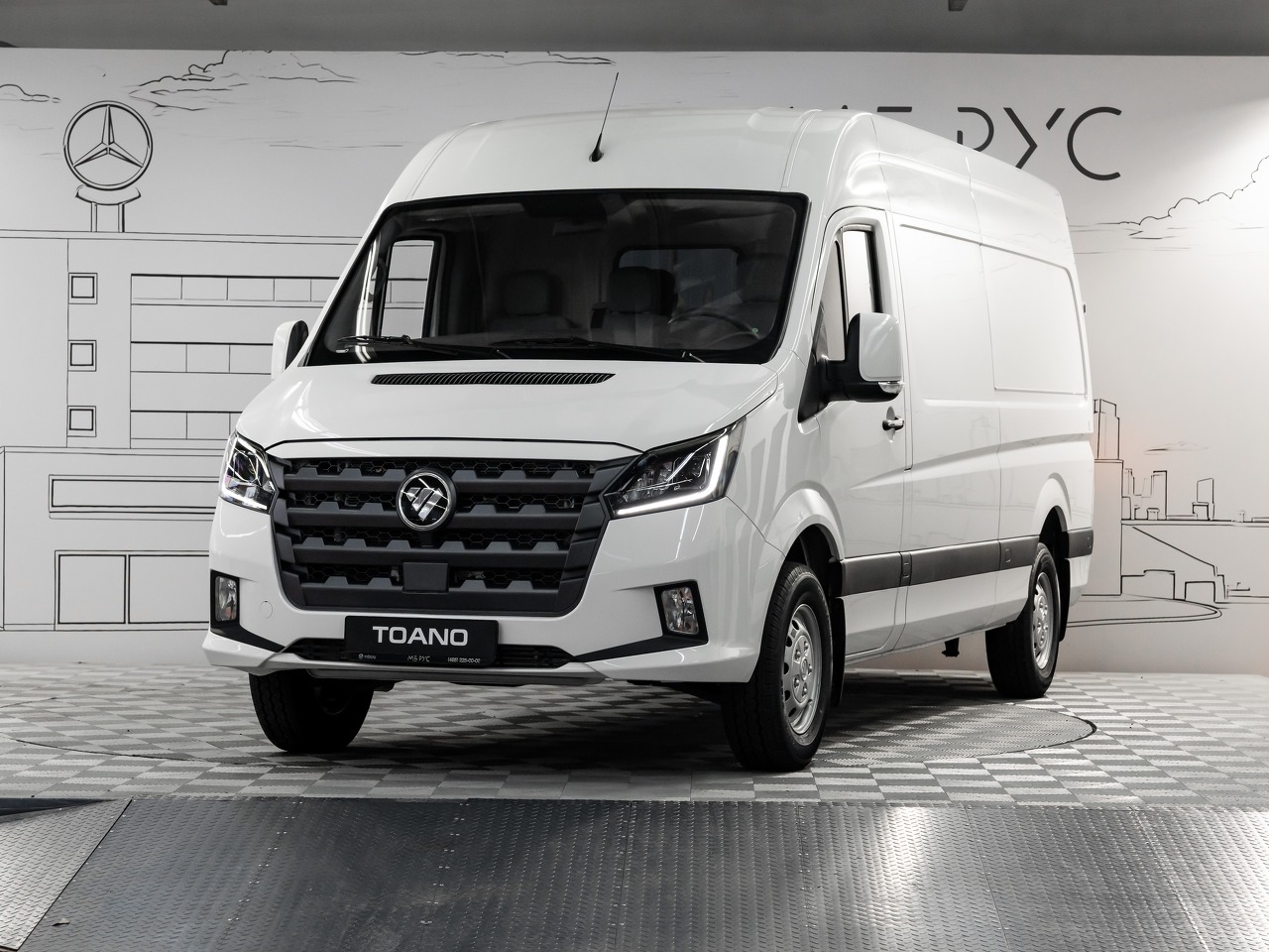 Коммерческий транспорт Foton Toano I поколение 2.8d MT L3H2 3.5т (150 л.с.) Base Белый 2025 