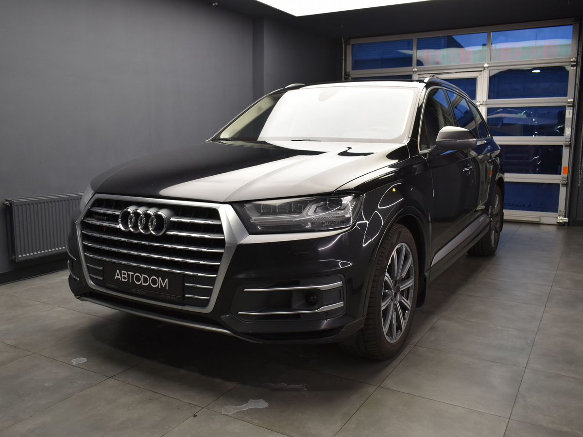 Audi Q7 II поколение (4M) 3.0d AT 4WD (249 л.с.) Advance Чёрный 2016 с пробегом 245 362 км