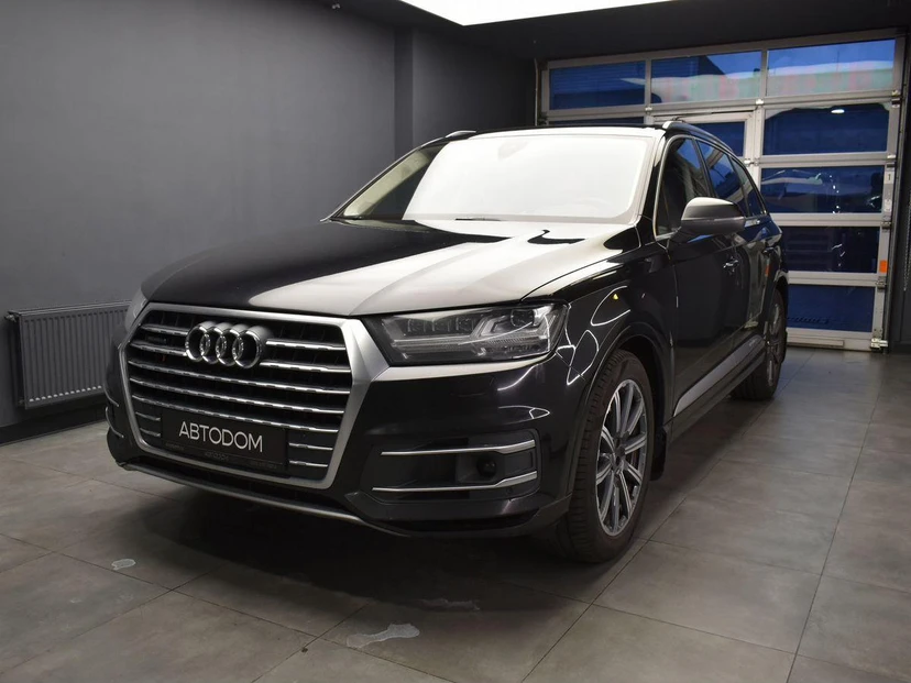 Audi Q7 II поколение (4M) 3.0d AT 4WD (249 л.с.) Advance Чёрный 2016 с пробегом 245 362 км