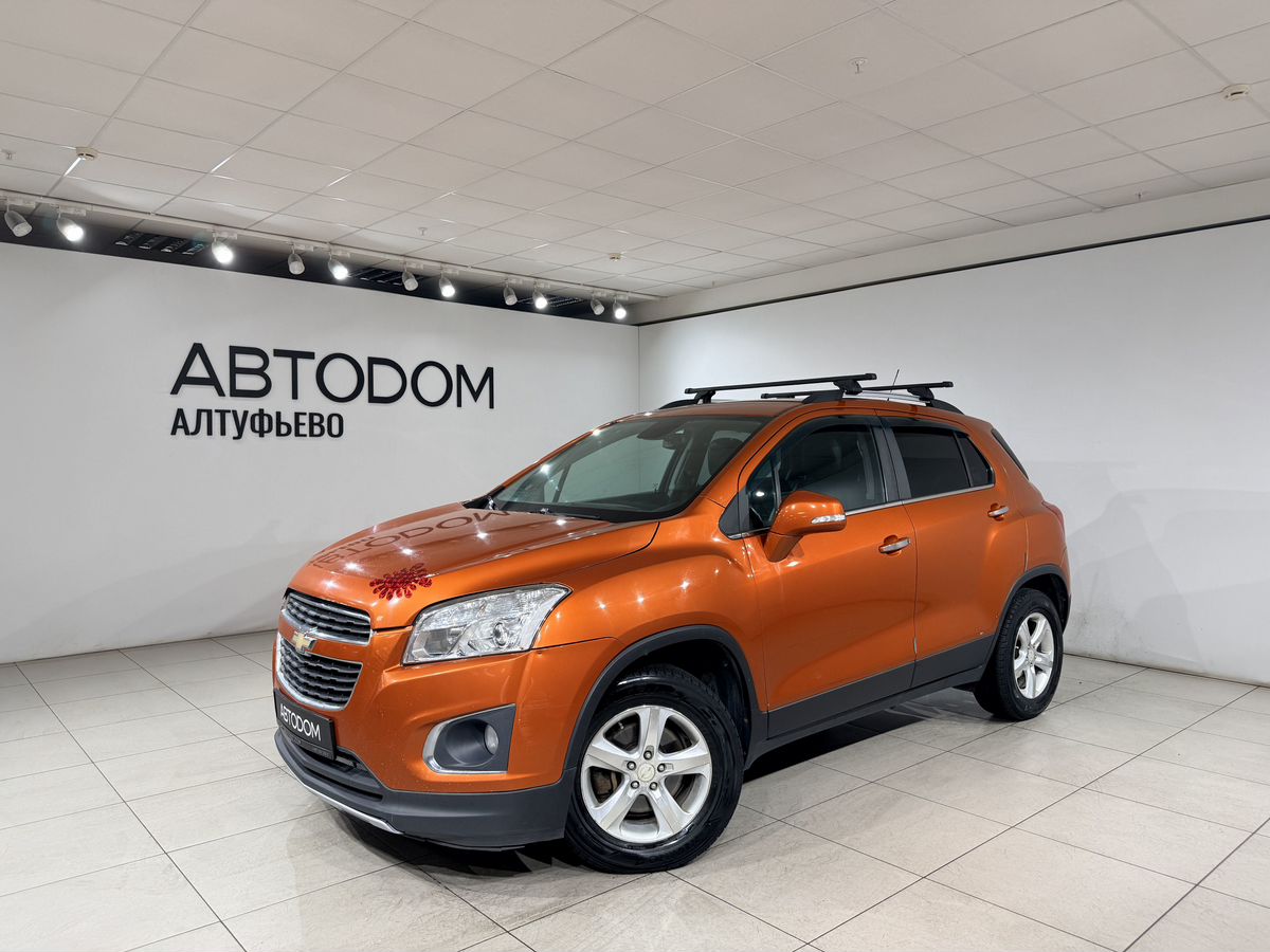 Chevrolet Tracker III поколение 1.8 AT 4WD (141 л.с.) LT Оранжевый 2015 с пробегом 211 327 км