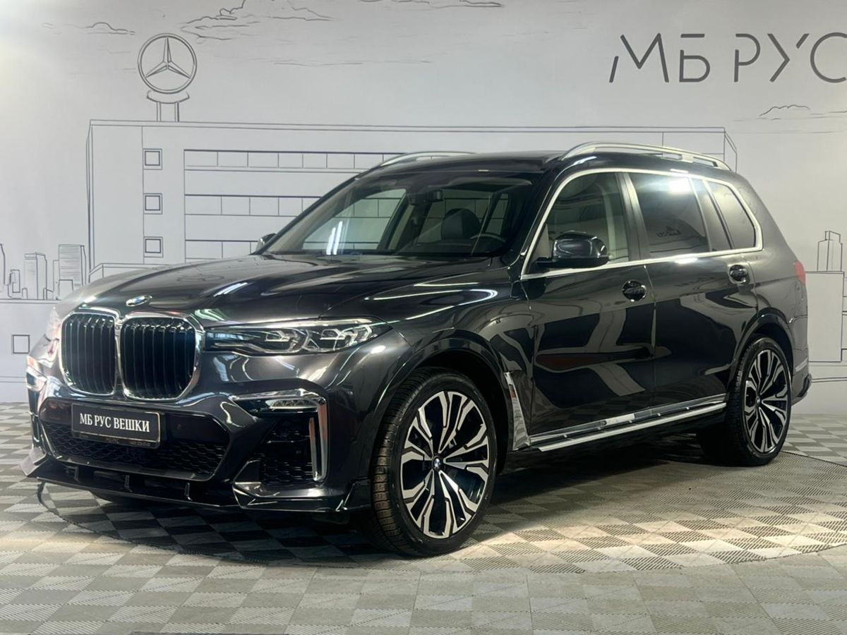 Автомобиль BMW X7 I поколение (G07) 3.0d AT 4WD (249 л.с.) Base Серый 2019 с пробегом 196 413 км
