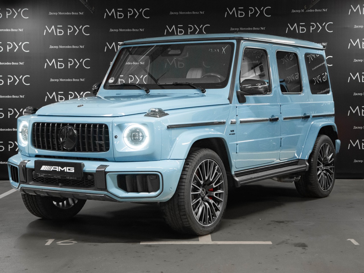 Mercedes-Benz G-Класс AMG II (W463) [рестайлинг] G 63 4.0 AT 4Matic (585 л.с.) AMG G 63 Синий 2026 