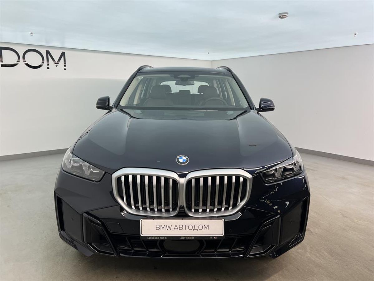 Автомобиль BMW X5 IV (G05) [рестайлинг] 2.0 AT 4WD (258 л.с.) Premium M Sport Синий 2025 