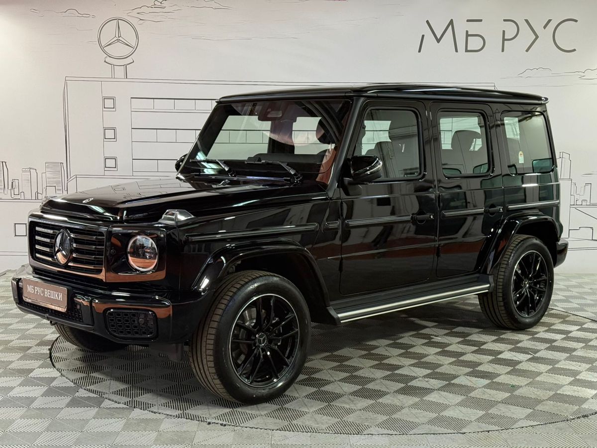 Автомобиль Mercedes-Benz G-Класс III (W463) [рестайлинг] G 450 3.0d AT 4Matic (367 л.с.) G 450 d AMG Line Чёрный 2025 с пробегом 35 км