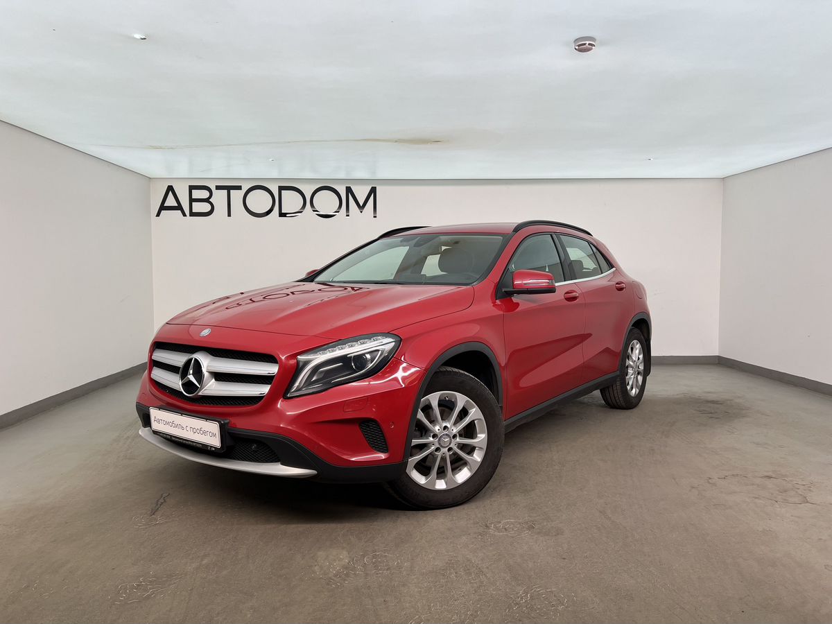 Mercedes-Benz GLA I поколение (X156) 200 1.6 AMT (150 л.с.) Особая серия Красный 2016 с пробегом 193 047 км