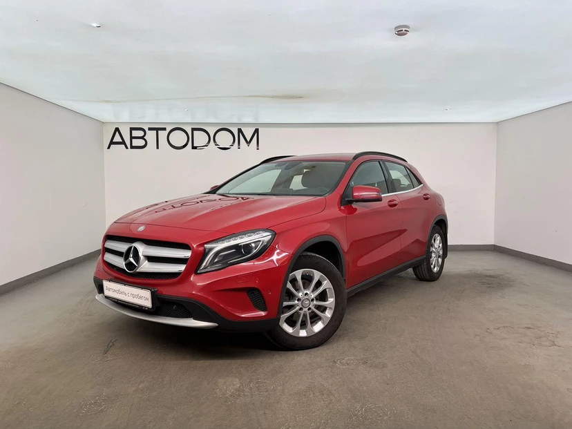 Mercedes-Benz GLA I поколение (X156) 200 1.6 AMT (150 л.с.) Особая серия Красный 2016 с пробегом 193 047 км