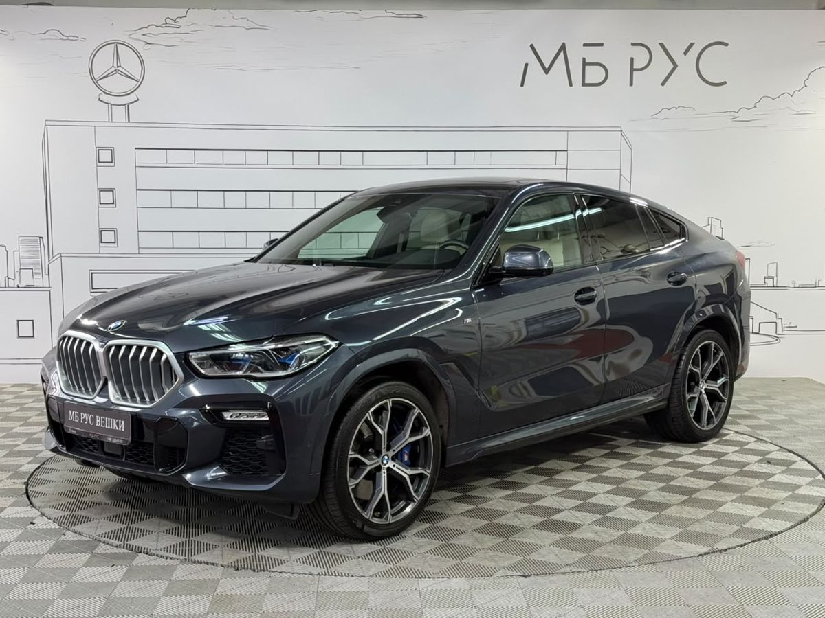 BMW X6 III поколение (G06) 3.0d AT 4WD (340 л.с.) M Sport Pro Серый 2020 с пробегом 51 000 км