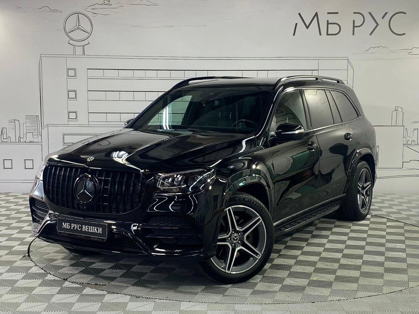 Автомобиль Mercedes-Benz GLS II поколение (X167) 400 2.9d AT 4Matic (330 л.с.) Premium Чёрный 2020 с пробегом 87 000 км