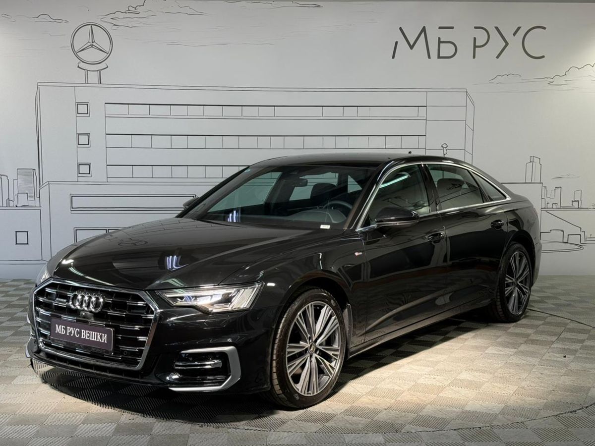 Audi A6 V поколение (C8) (China Market) 2.0 AMT 4WD (245 л.с.) Base Чёрный 2025 с пробегом 86 км
