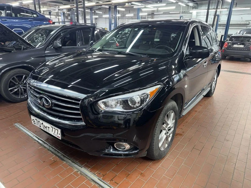 Infiniti QX60 I поколение (L50) 3.5 CVT 4WD (262 л.с.) Premium Чёрный 2014 с пробегом 132 645 км