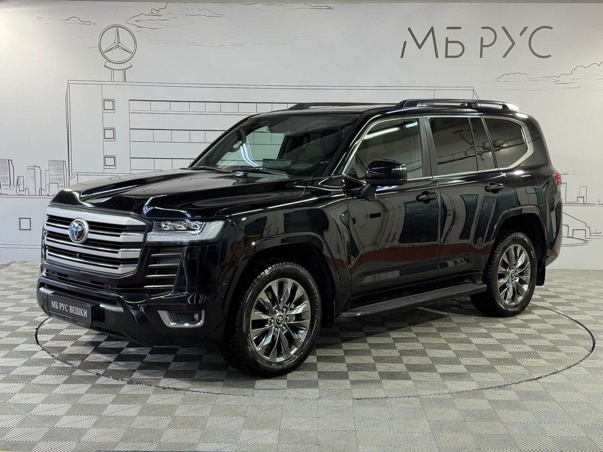 Toyota Land Cruiser X (J300) 3.5 AT 4WD (415 л.с.) Премиум Чёрный 2023 с пробегом 84 000 км