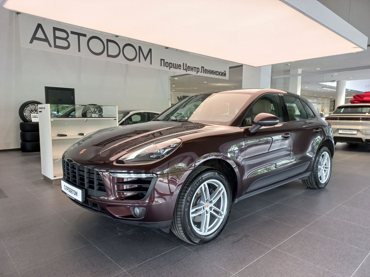 Porsche Macan I поколение 2.0 AMT 4WD (252 л.с.) Base Коричневый 2017 с пробегом 150 596 км