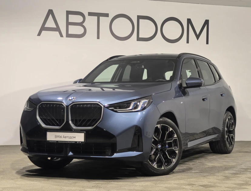 BMW X3 IV поколение (G45/G48) 2.0d AT 4WD (197 л.с.) xDrive20d Синий 2024