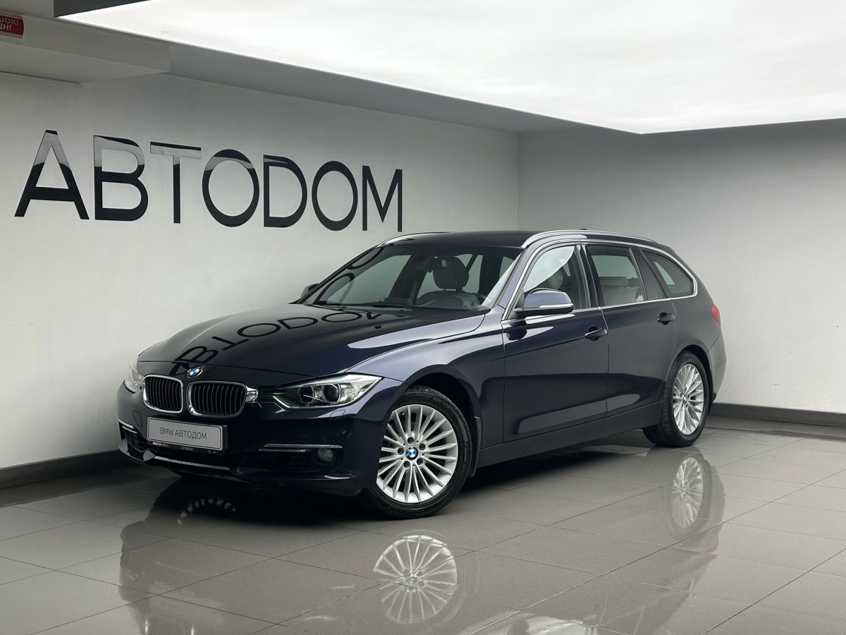 BMW 3 серии VI поколение (F30/F31/F34) 320 2.0 MT 4WD (184 л.с.) Base Синий 2015 с пробегом 170 270 км