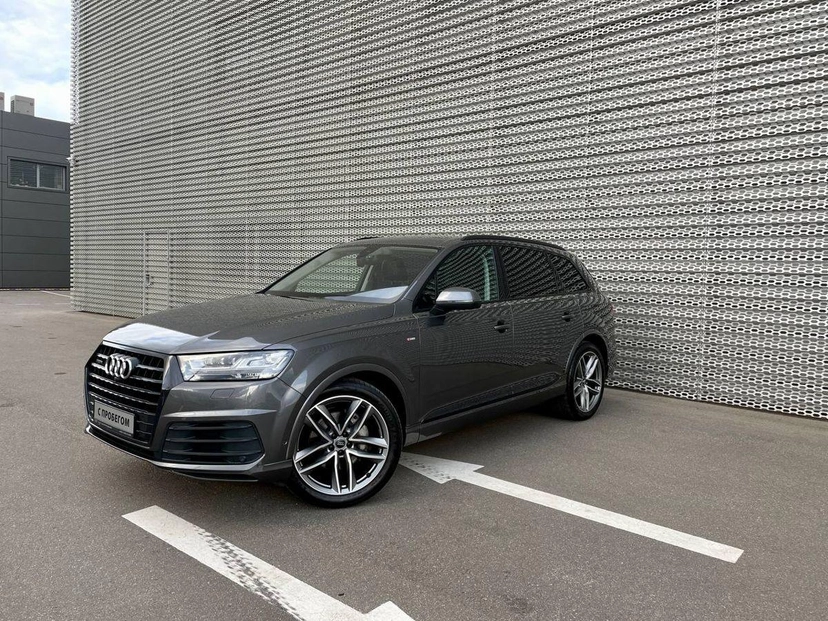 Автомобиль Audi Q7 II поколение (4M) 3.0d AT 4WD (249 л.с.) Business Серый 2019 с пробегом 36 491 км