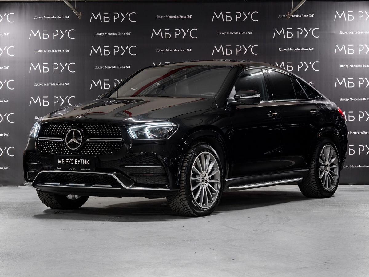 Автомобиль Mercedes-Benz GLE coupe II поколение (C167) 400 2.9d AT 4Matic (330 л.с.) Base Чёрный 2022 с пробегом 37 000 км