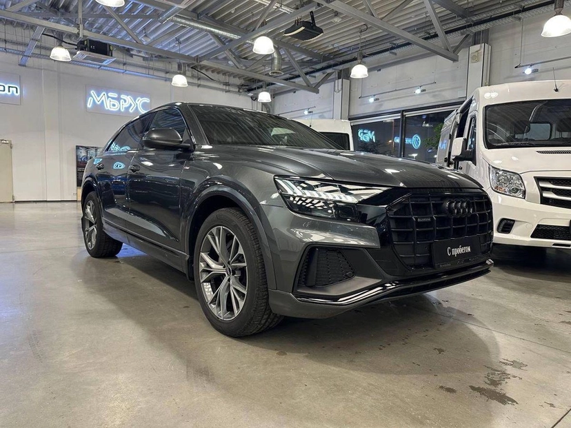 Автомобиль Audi Q8 I поколение (4M) 3.0d AT 4WD (249 л.с.) Advance Серый 2021 с пробегом 3 682 км